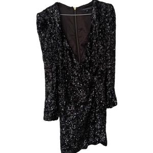French Connection Sequin Mini Party Dress
